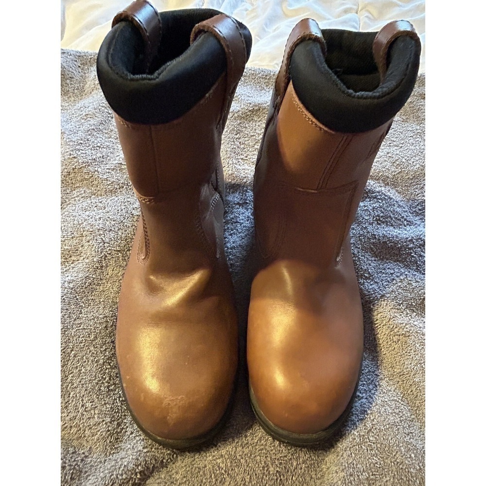 Wellco Ravenhawk  10"  composite safety toe work boot  men size 8 Wmn Sz 9